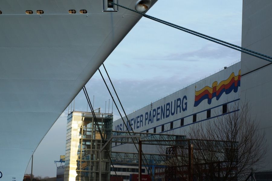 Meyer Werft in Papenburg